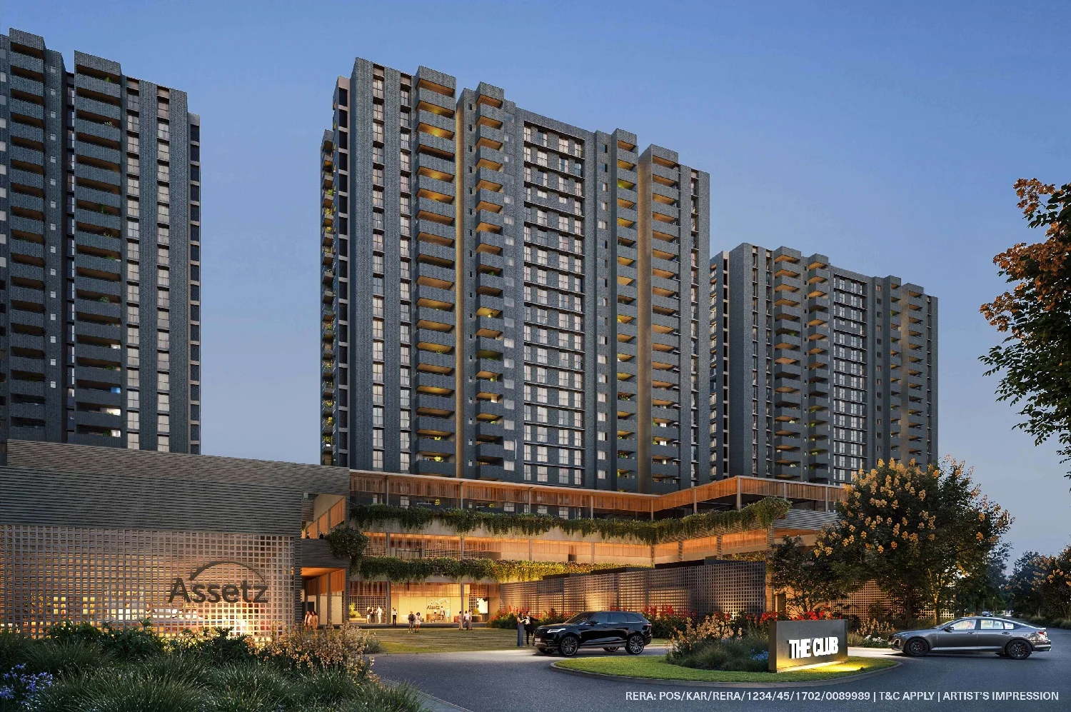 Nikoo Homes at Bhartiya City Rendering 1